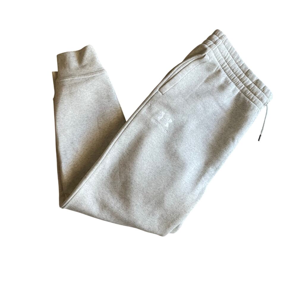 Under Armour Rival Fleece Joggers Mens XL Gray Heather Sweatpants